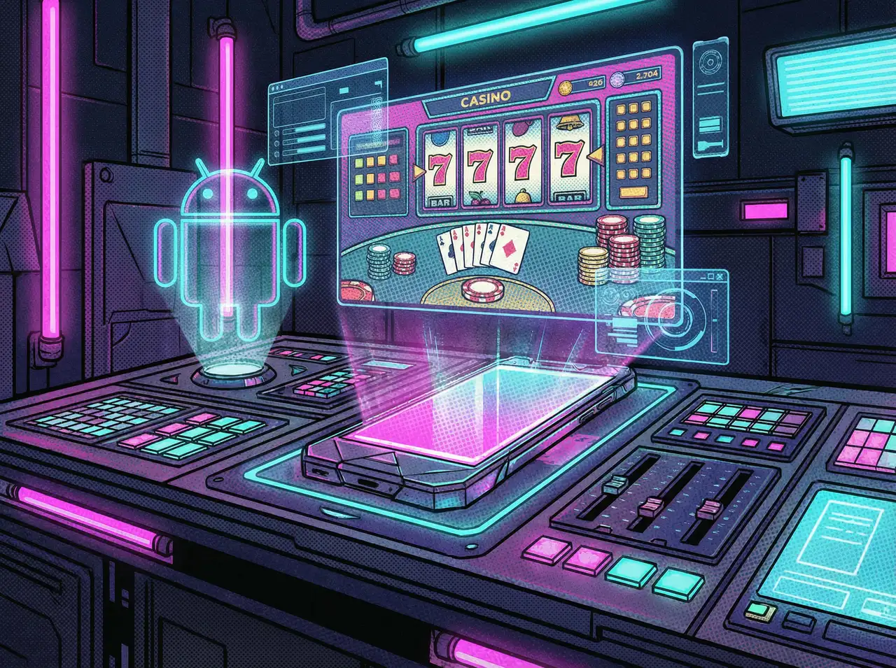 菠菜网 Android便携终端界面